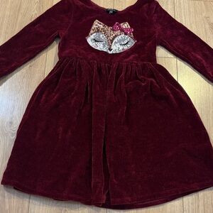 💙 Cute Velvet Fox Dress 💙